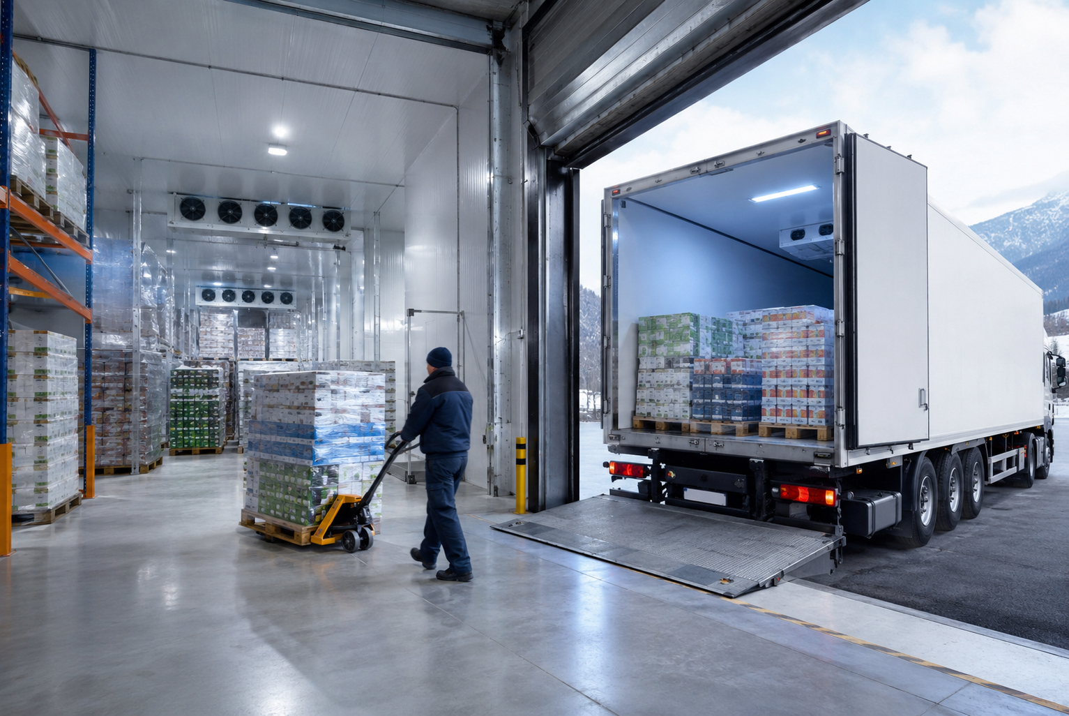 catena del freddo logistica alimentare
